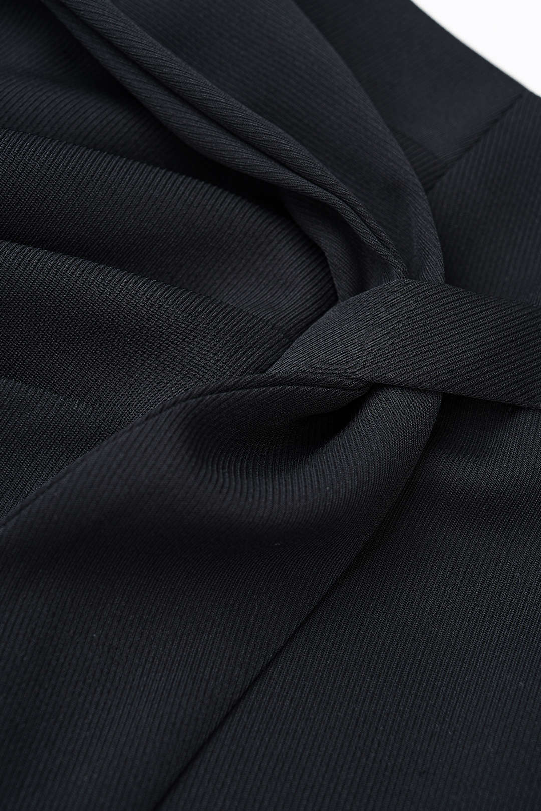 Asymmetrical Ruched High Waist Skirt