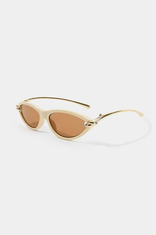Alloy Cat Eye Sunglasses