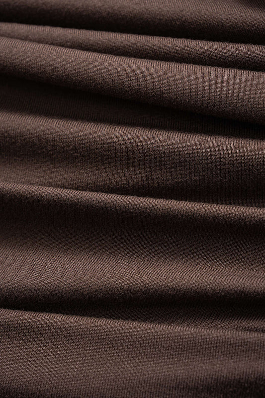 Contarst Polo Long-Sleeve Top