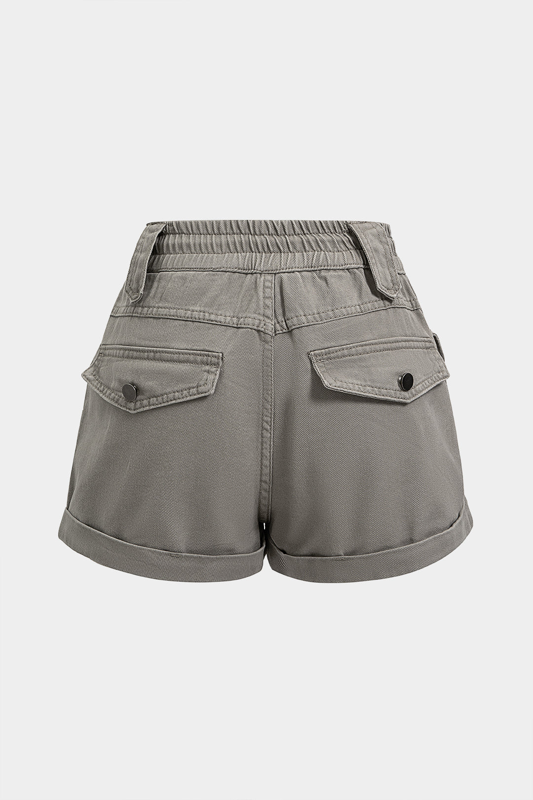 Tie-Up High Waist Pocket Shorts
