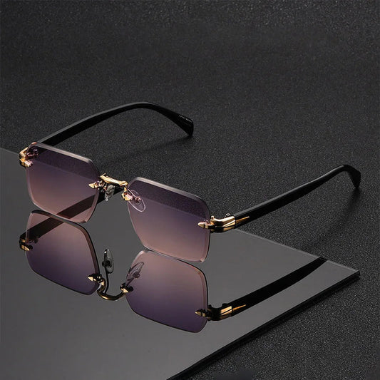 Quincy Rimless Sunglasses