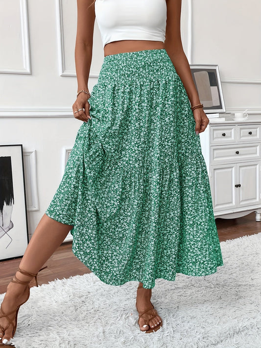 Elena Ditsy Floral Skirt