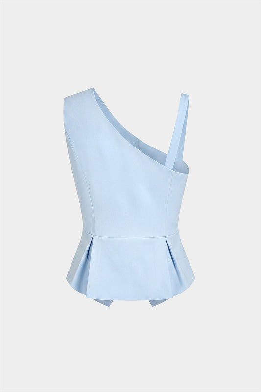 Asymmetrical Button Vest