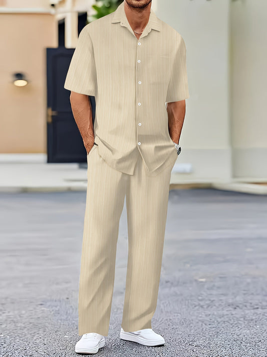 Elias Striped Two-Piece Summer Set