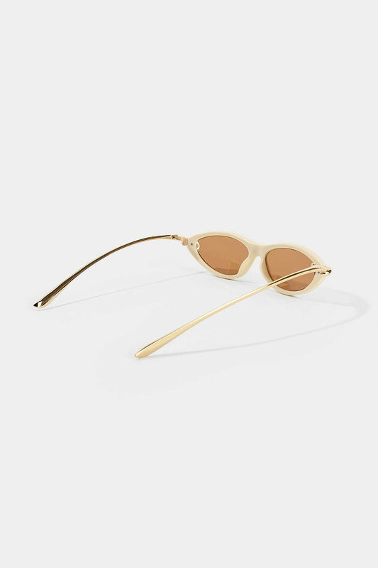 Alloy Cat Eye Sunglasses