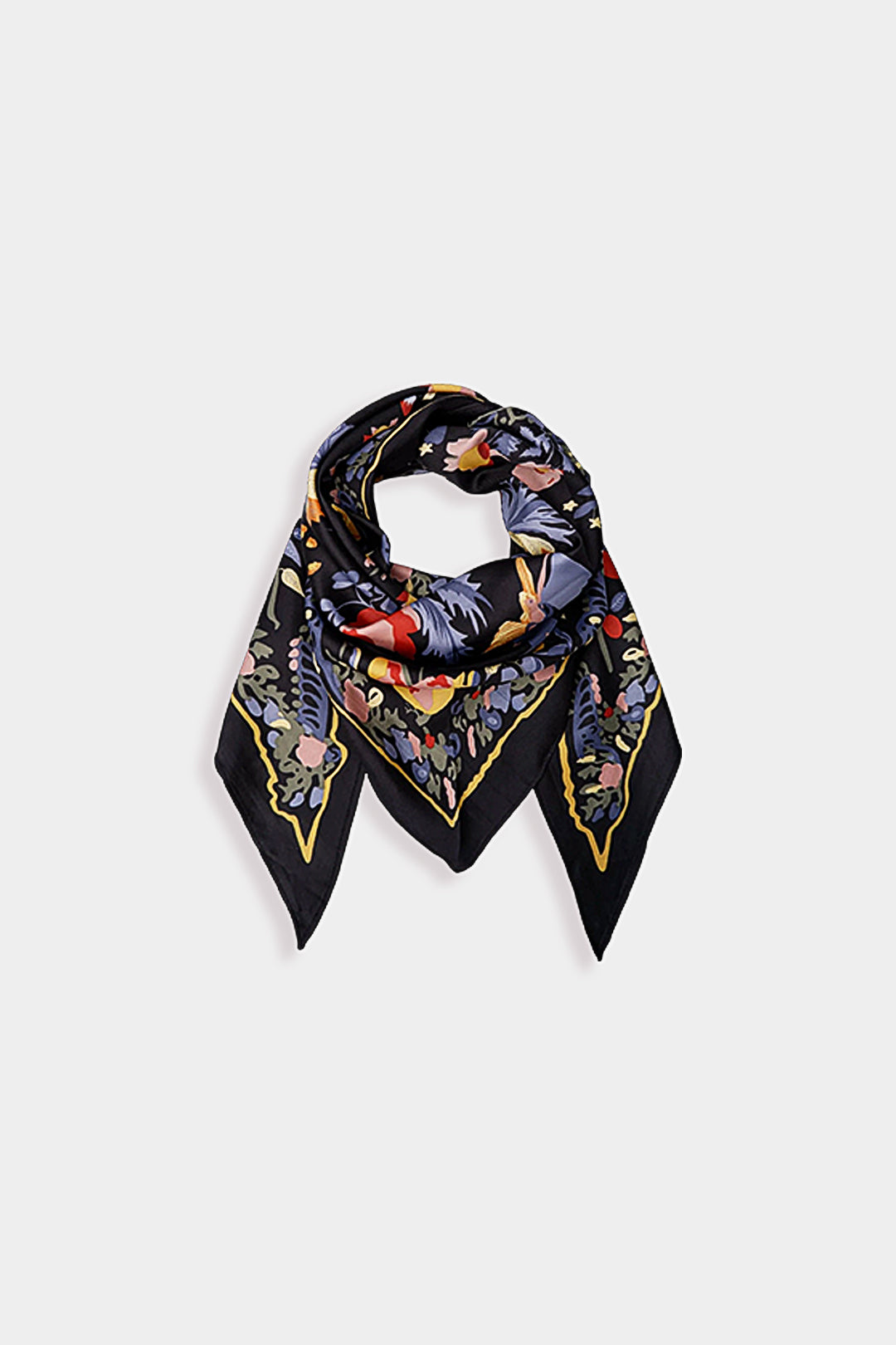 Floral Print Headscarf