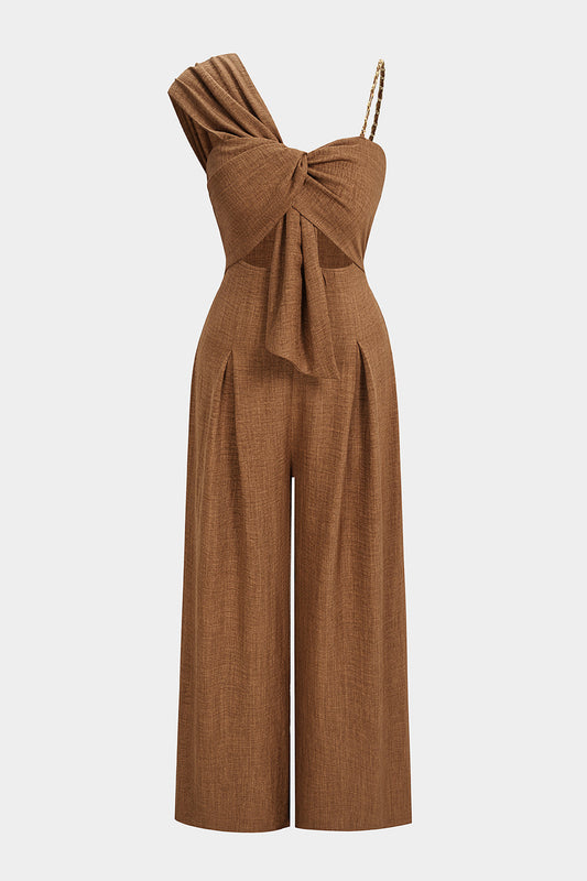 Monaco Cut-Out Asymmetric Jumpsuit