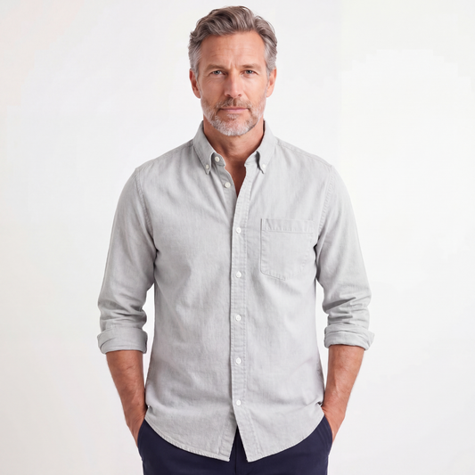Kensington Chest-Pocket Linen Shirt
