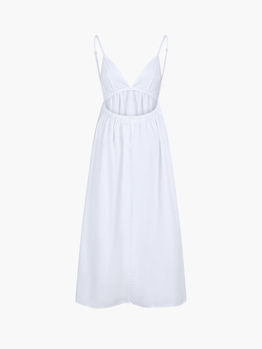 Coastal Cowgirl Open Back Long Dress