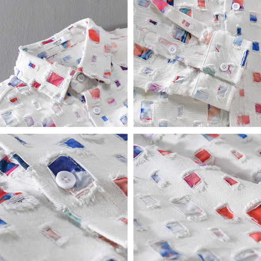 MOSAIC - COLLARED SHIRT