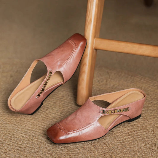 Hattie Leather Mules