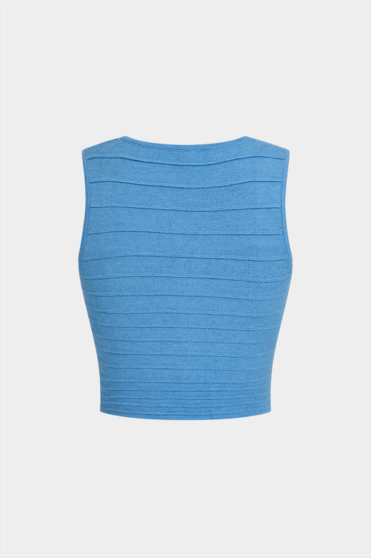 Knit Square Neck Tank Top