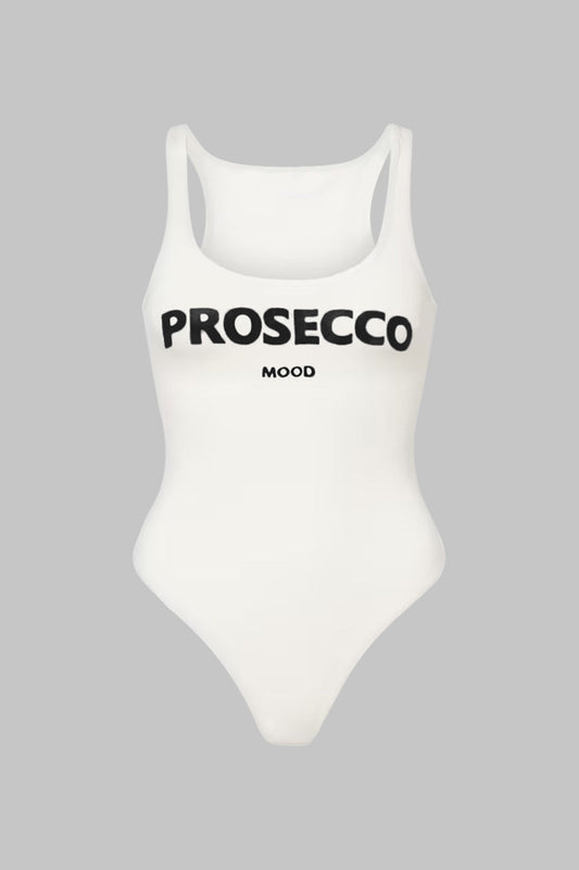 Carta de impresión de letra de talla grande Bodysuit sin mangas