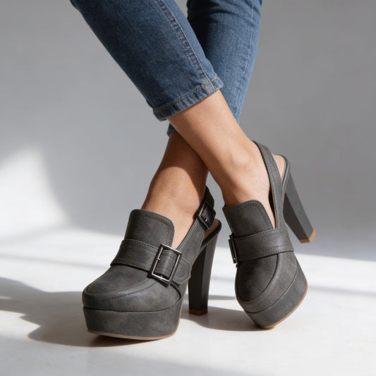 Halton Slingback Block Heels