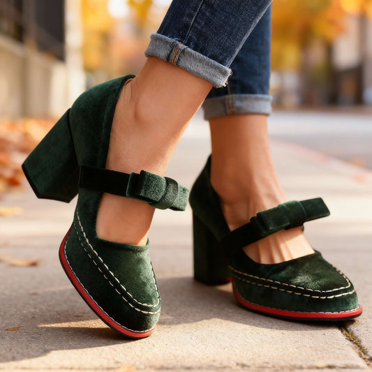 Marlowe Velvet Loafers