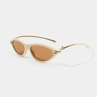 Alloy Cat Eye Sunglasses