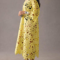 Cover Up Lace Beach Midi Dress