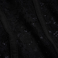 Lace Corset Sleeveless Bodysuit