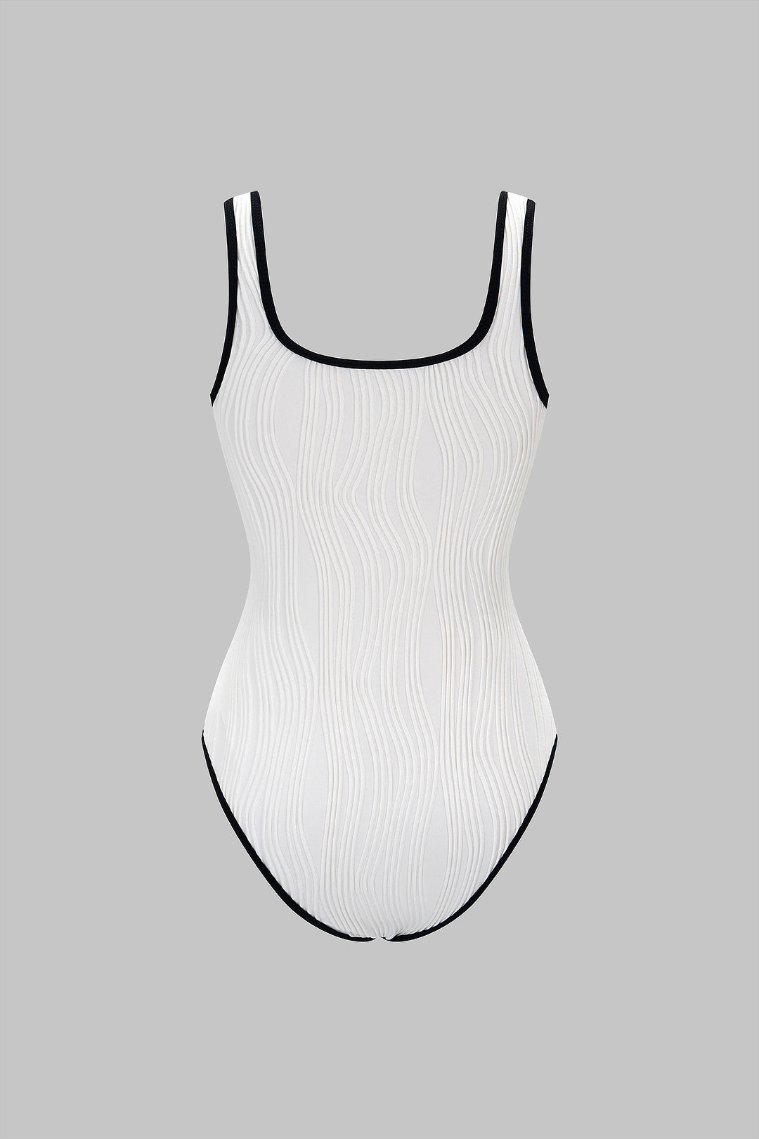 Contrast Binding Slip Sleeveless Bodysuit