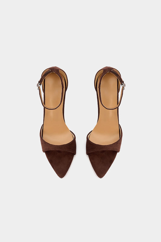 Suede Pointed Heels