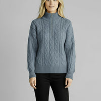 Amy Sweater with Zipper