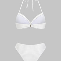 Tie-Up Bikini Set