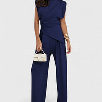 Chic Irregular Top Set