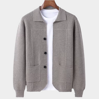 Pemberton Merino Button Overshirt