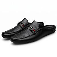 Renley Woven Mule Loafers