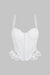 Lace Patchwork Tie Back Cami Top