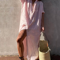 Concept Simple Maxi Shirt Dress