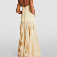 Strappy Drop Waist Irregular Dress