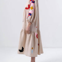 Unique Ethnic Printed Lightweight Maxi Dress