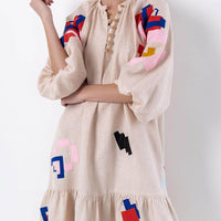 Unique Ethnic Printed Lightweight Maxi Dress