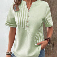 ANYA STRIPED BLOUSE