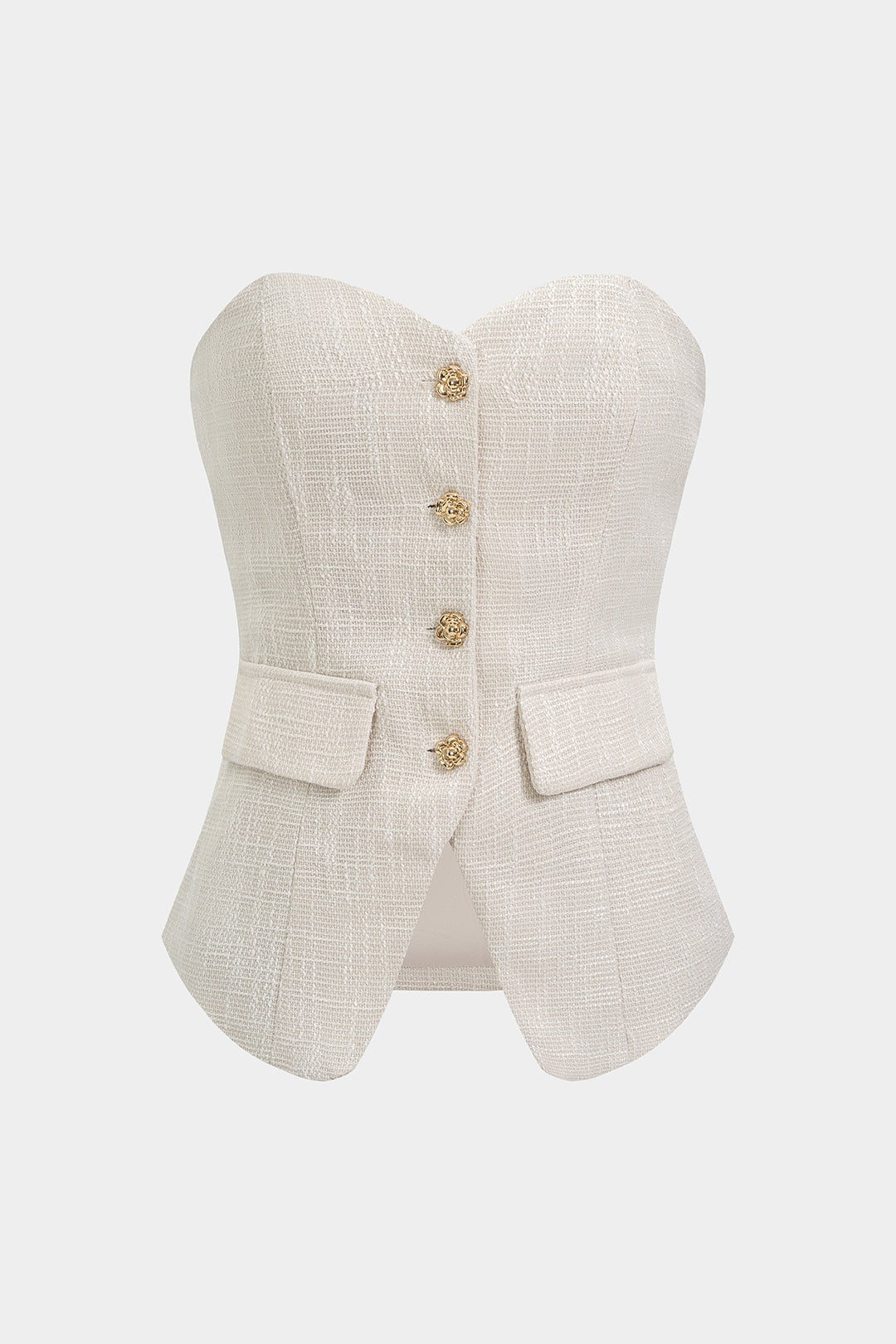 Button Tube Top