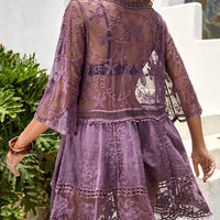 Loose Lace Beach Vacation Bikini Cover-Up Dress