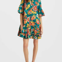 Grace Unique Flora Print Mini Dress