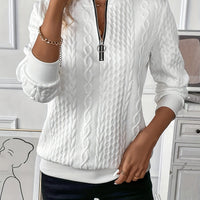 Amy | Sweater with Zipper