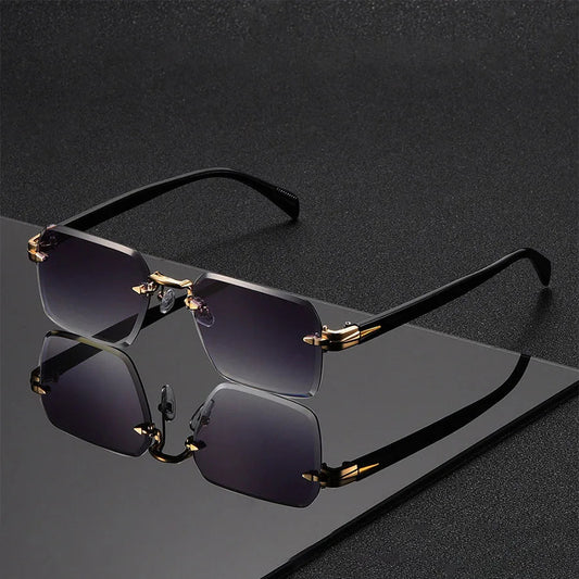 Quincy Rimless Sunglasses