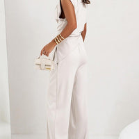 Chic Irregular Top Set