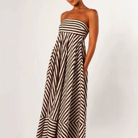 Nocturnal Charm Ruched Maxi Dress