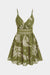 Botanica Print V-Neck Mini Dress