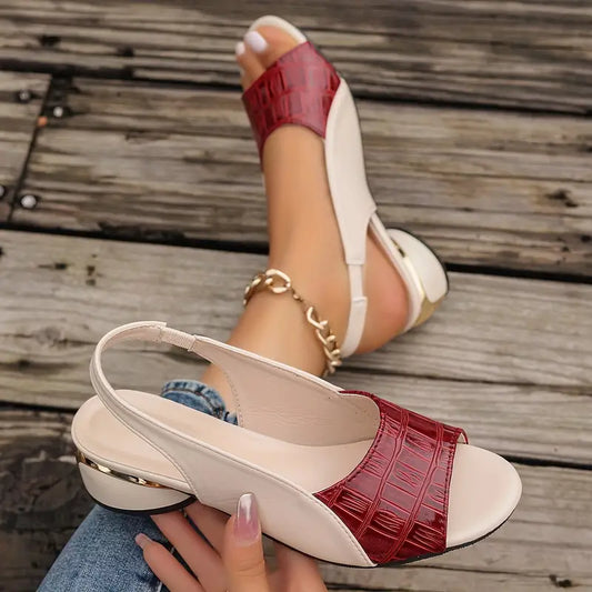 Dalton Cushioned Leather Sandals