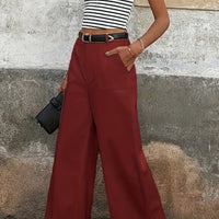 Mara High-Waisted Relaxed Trousers