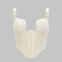 Parisienne Metallic Corset Top