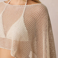 Fringe Hollow Out Cover Up
