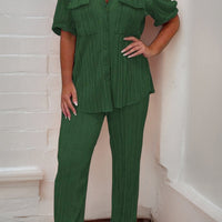 CAMILLE PLEATED LOUNGE SET