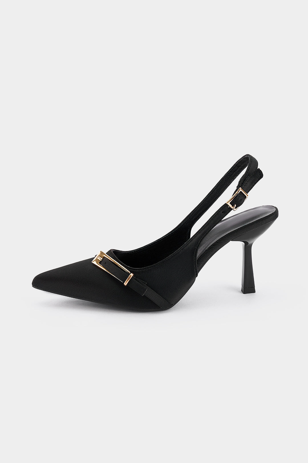 Pointed Toe Tie-Up Heels