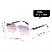 Quincy Rimless Sunglasses